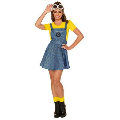 Adult Minions Bling Dress Costume