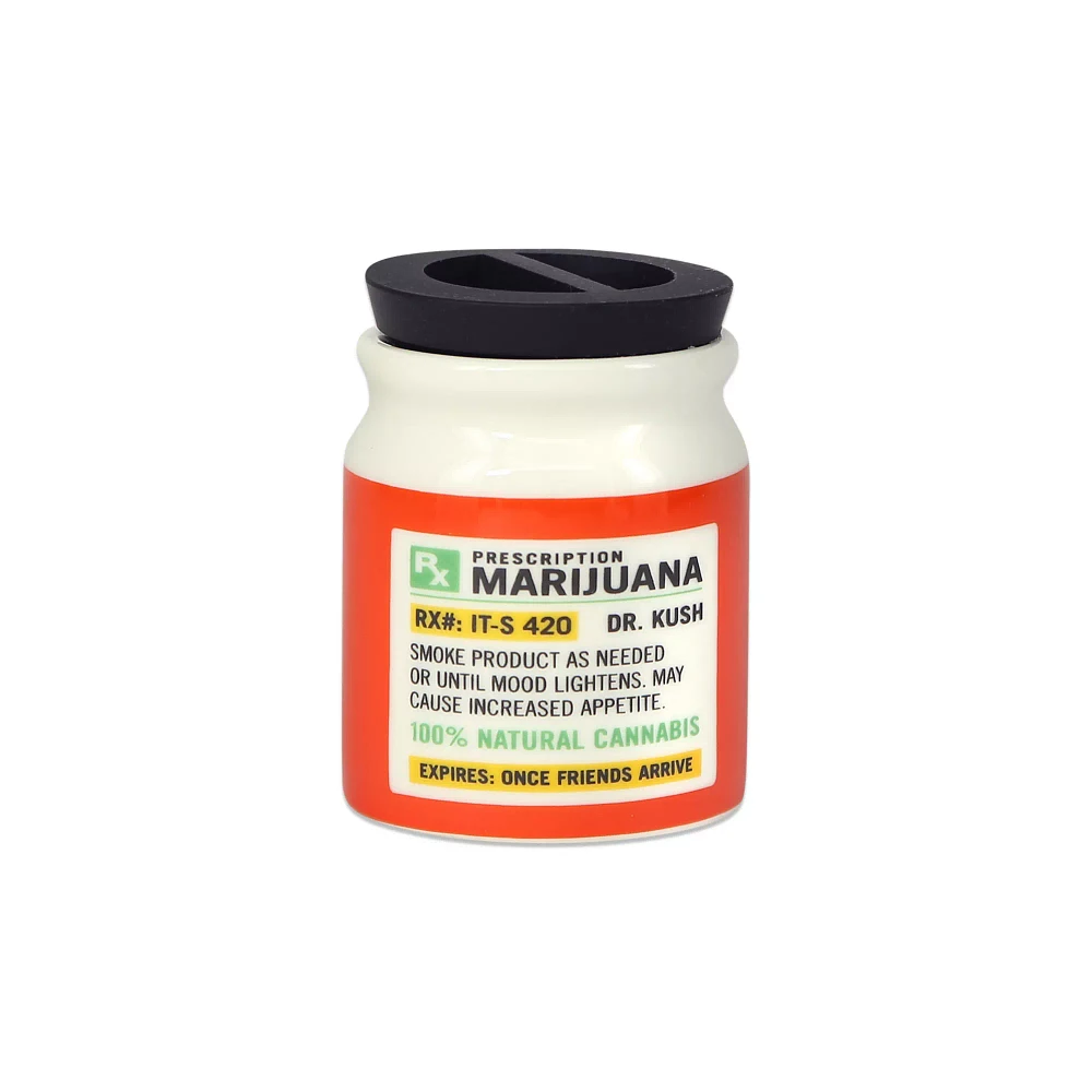 Prescription Bottle Stash Jar