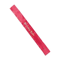 Red Light-Up Birthday Babe Sash