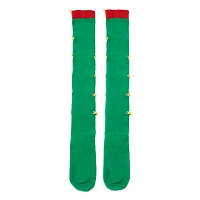 Rasta Lace-Up Over The Knee Socks