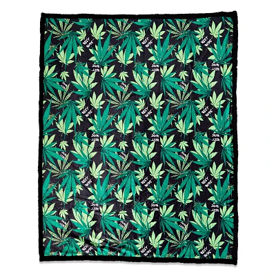 Leaf Fleece Blanket