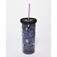 Jack Skellington Skull and Heart Cup with Straw 20 oz. - The Nightmare Before Christmas