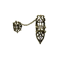 Black Filigree Finger Armor