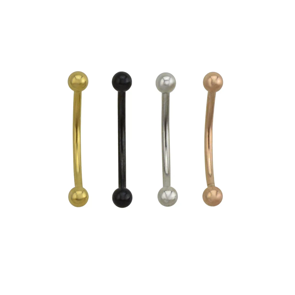 Multi-Pack Plated Curved Barbells 4 Pack - 16 Gauge