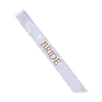 Bride Sash