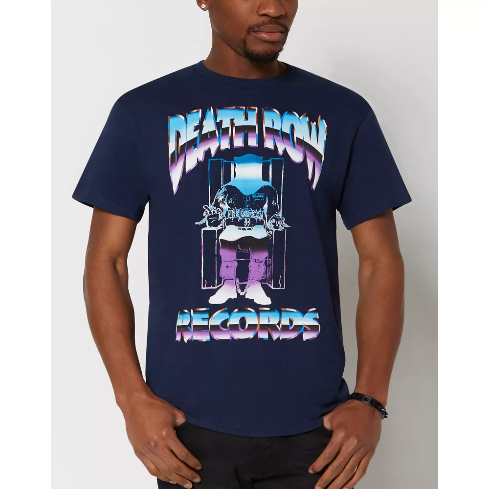 Chrome-Look Death Row Records T Shirt