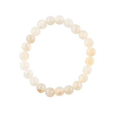 Semi-Precious Clear Quartz Bracelet