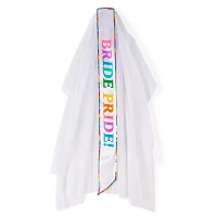 Bride Pride Sash and Veil