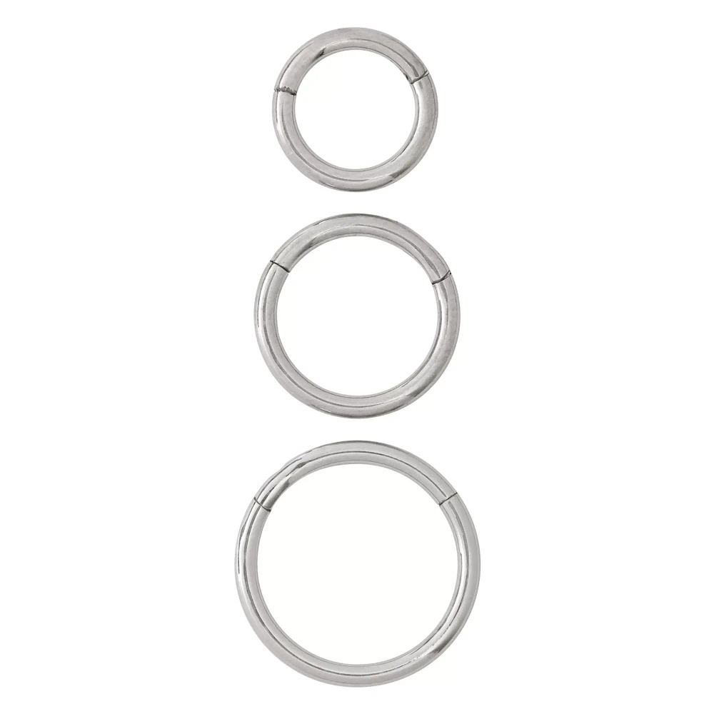 Multi-Pack Cartilage Hoop Earrings - 3 Pack