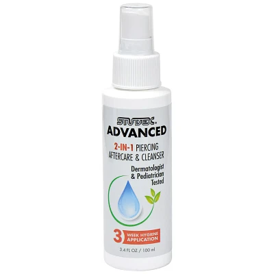 Studex Advanced 2 in 1 Piercing Aftercare and Cleanser