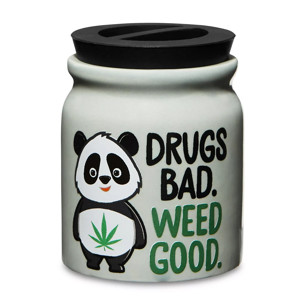 Drugs Bad Weed Good Stash Jar - 3 oz.