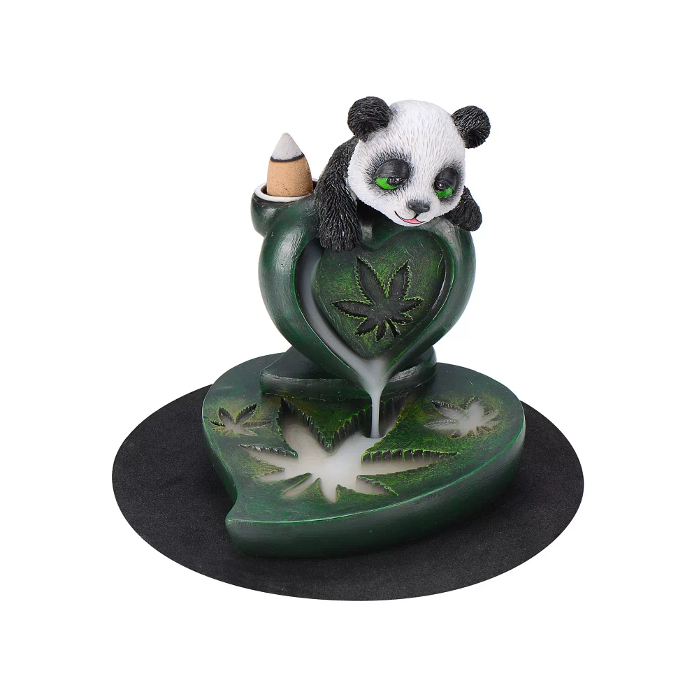 Panda Leaf Incense Burner