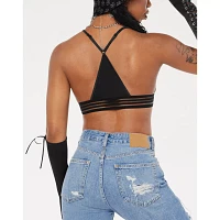 Skeleton Finger Bralette