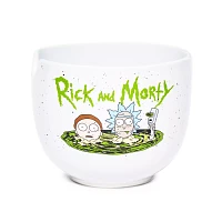 Rick and Morty Bowl with Chopsticks - 20 oz.