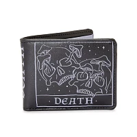 Death Skull Mushroom Bifold Wallet