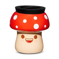 Red Smiling Mushroom Stash Jar - 3 oz.
