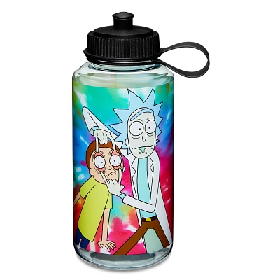Tie Dye Rick and Morty Water Bottle - 32 oz.