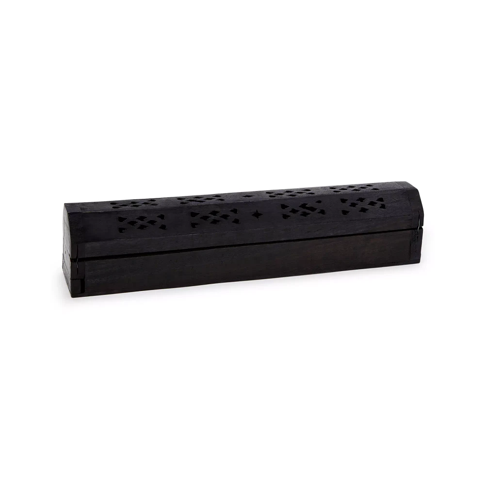 Coffin Shaped Holder and Incense Sticks - 40 Pack