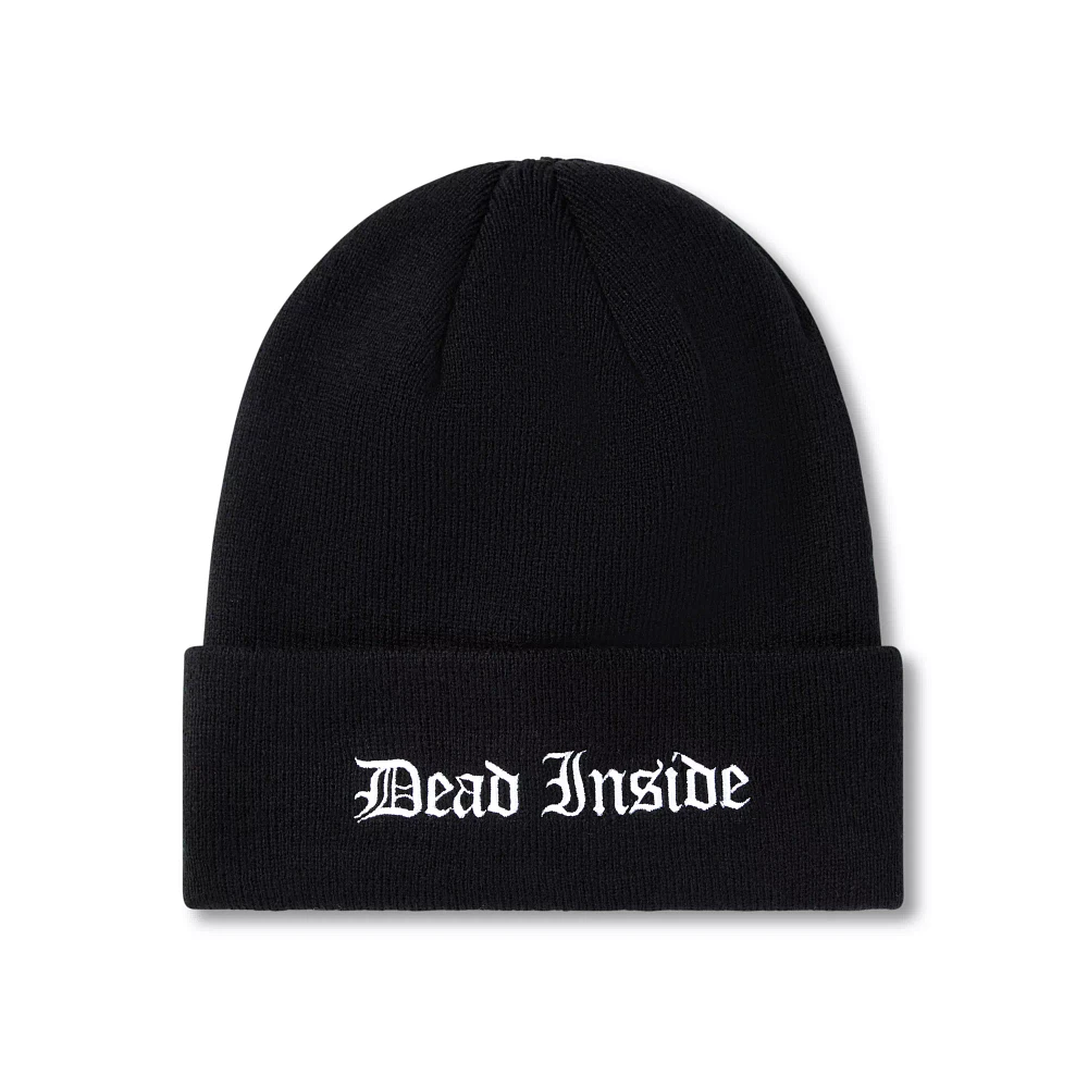 Dead Inside Cuff Beanie Hat