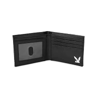 Black Playboy Logo Bifold Wallet