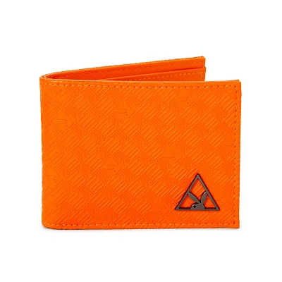 Orange Playboy Logo Bifold Wallet