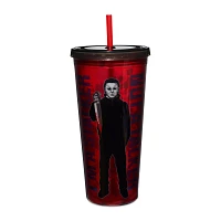 Michael Myers Stalker Cup with Straw 20 oz. - Halloween