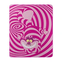 Cheshire Cat Alice in Wonderland Reversible Fleece Blanket