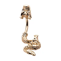 Chinese Dragon Barbell - 14 Gauge
