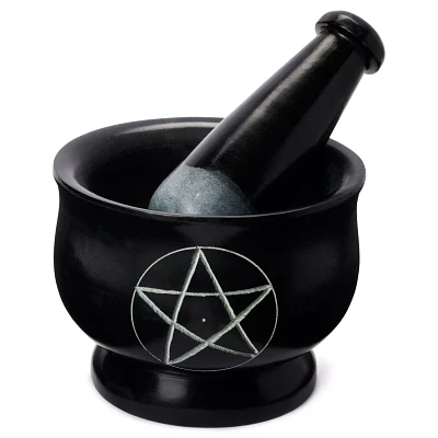Pentagram Mortar and Pestle