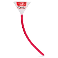 Hello My Name is Drunk Beer Bong