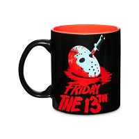 Jason Voorhees Mask and Machete Coffee Mug 20 oz. - Friday the 13th