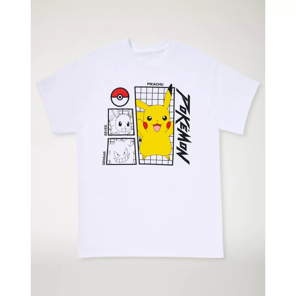 Pikachu Eevee Gengar T Shirt - Pokémon
