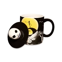 Sculpted Jack Skellington Lid Coffee Mug 18 oz. - The Nightmare Before Christmas