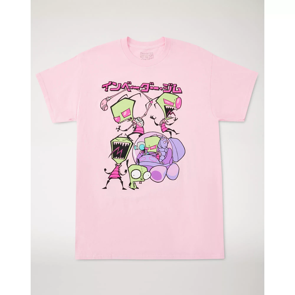 Pink Invader Zim T Shirt