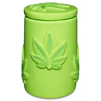 Puffy Leaf Stash Jar - 3.4 oz.