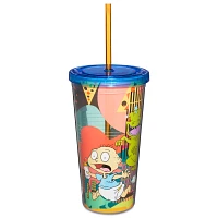 Running Rugrats Cup with Straw - 20 oz.