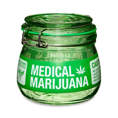 Medical Marijuana Stash Jar - 12 oz.
