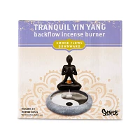 Tranquil Yin Yang Woman Backflow Incense Burner