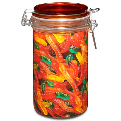 Gummy Worms Stash Jar - 16 oz.