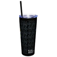 Rick and Morty Skull Eyes Cup with Straw- 22 oz.