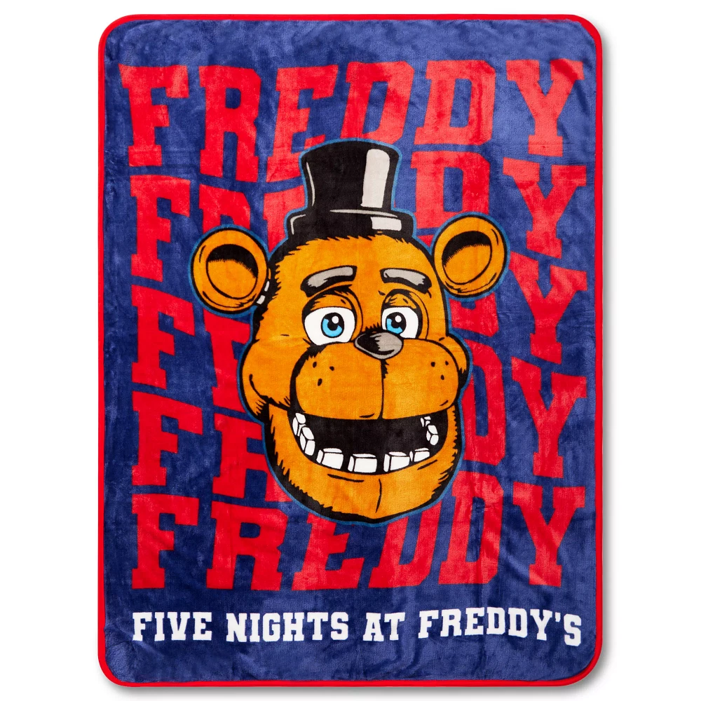 Freddy Fazbear Fleece Blanket - Five Nights at Freddy's