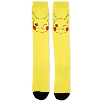 Winking Pikachu Knee High Socks - Pokémon
