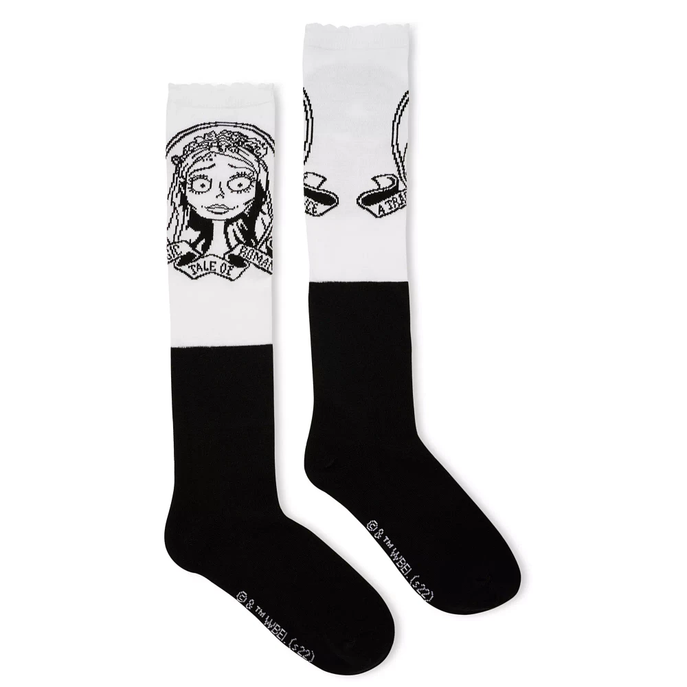 Corpse Bride Knee High Socks