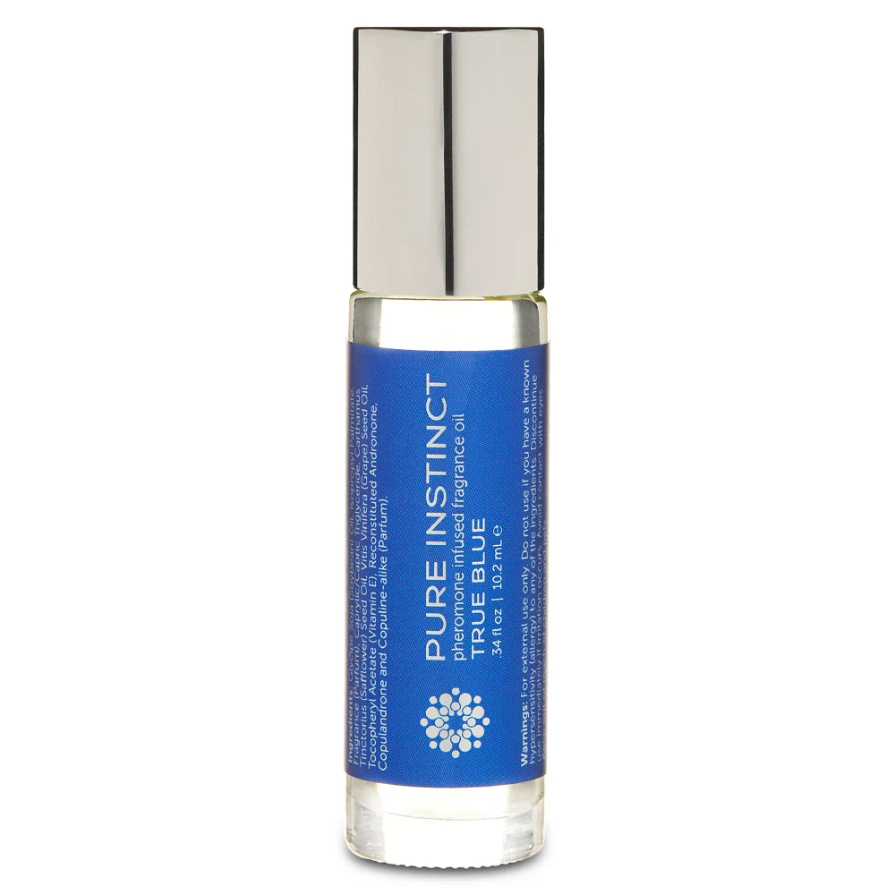 Pure Instinct True Blue Pheromone Perfume - .34 oz.