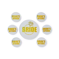 Bachelorette Bitches Party Pins - 7 Pack