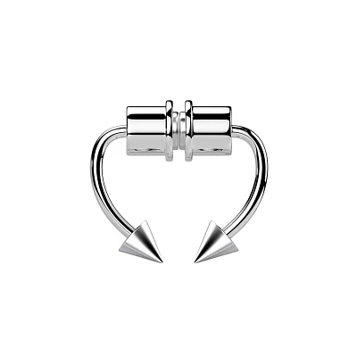 Spiked Magnetic Fake Septum Ring