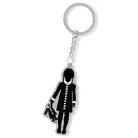 Addams Family Wednesday Silhouette Keychain - The Addams Family