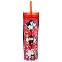 Red Inuyasha Cup with Straw 20 oz. - Inuyasha
