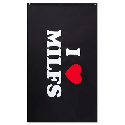 I Heart MILFs Flag - Danny Duncan