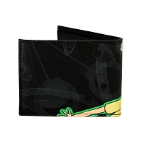 Glow in the Dark Rick and Morty Bifold Wallet